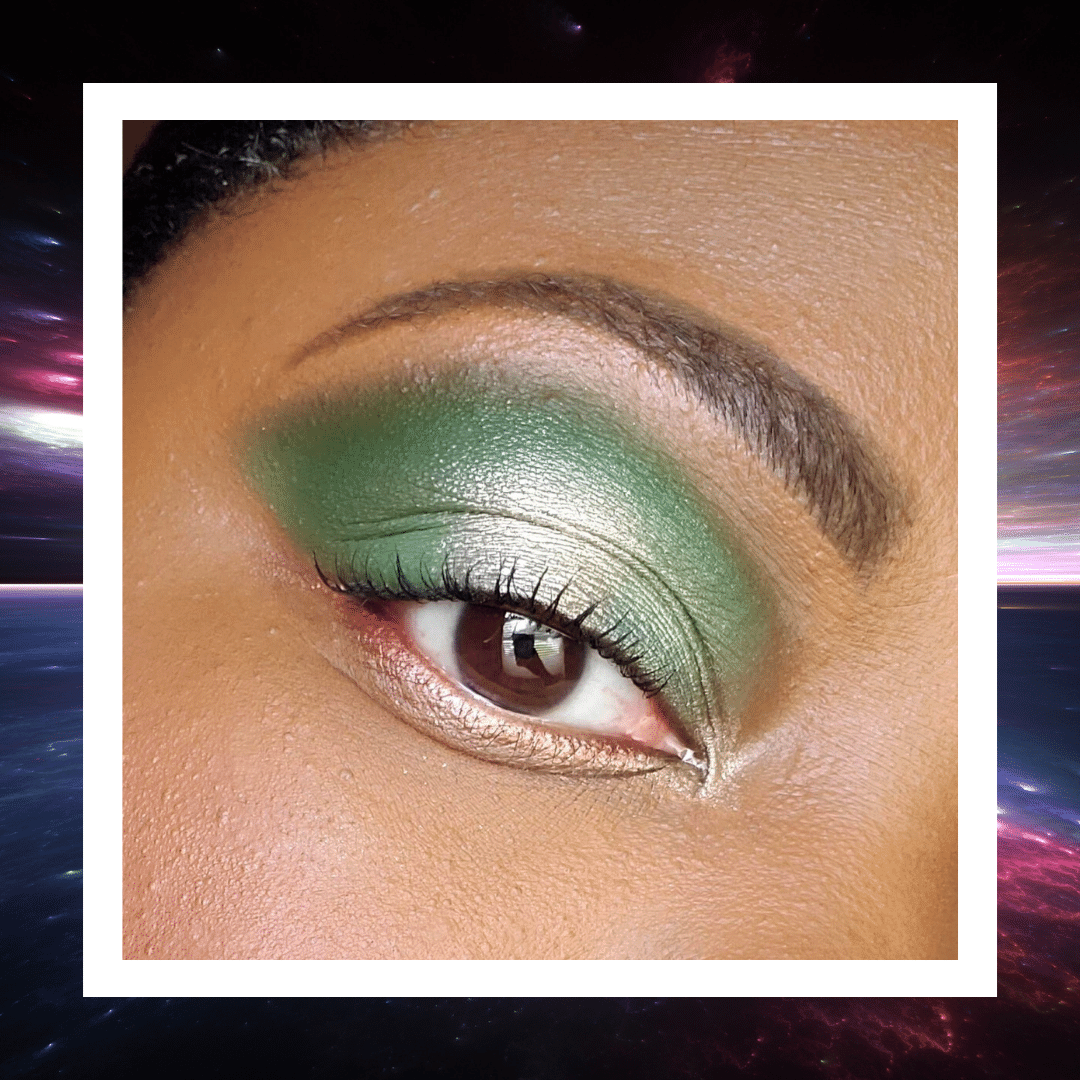 Sydney Grace x Temptalia On the Horizon Dark Eye Palette Green Look