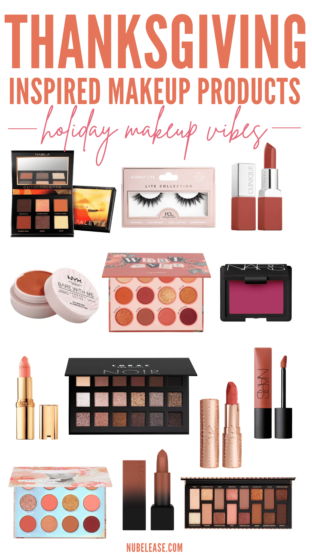 Thanksgiving Inspired Makeup Products