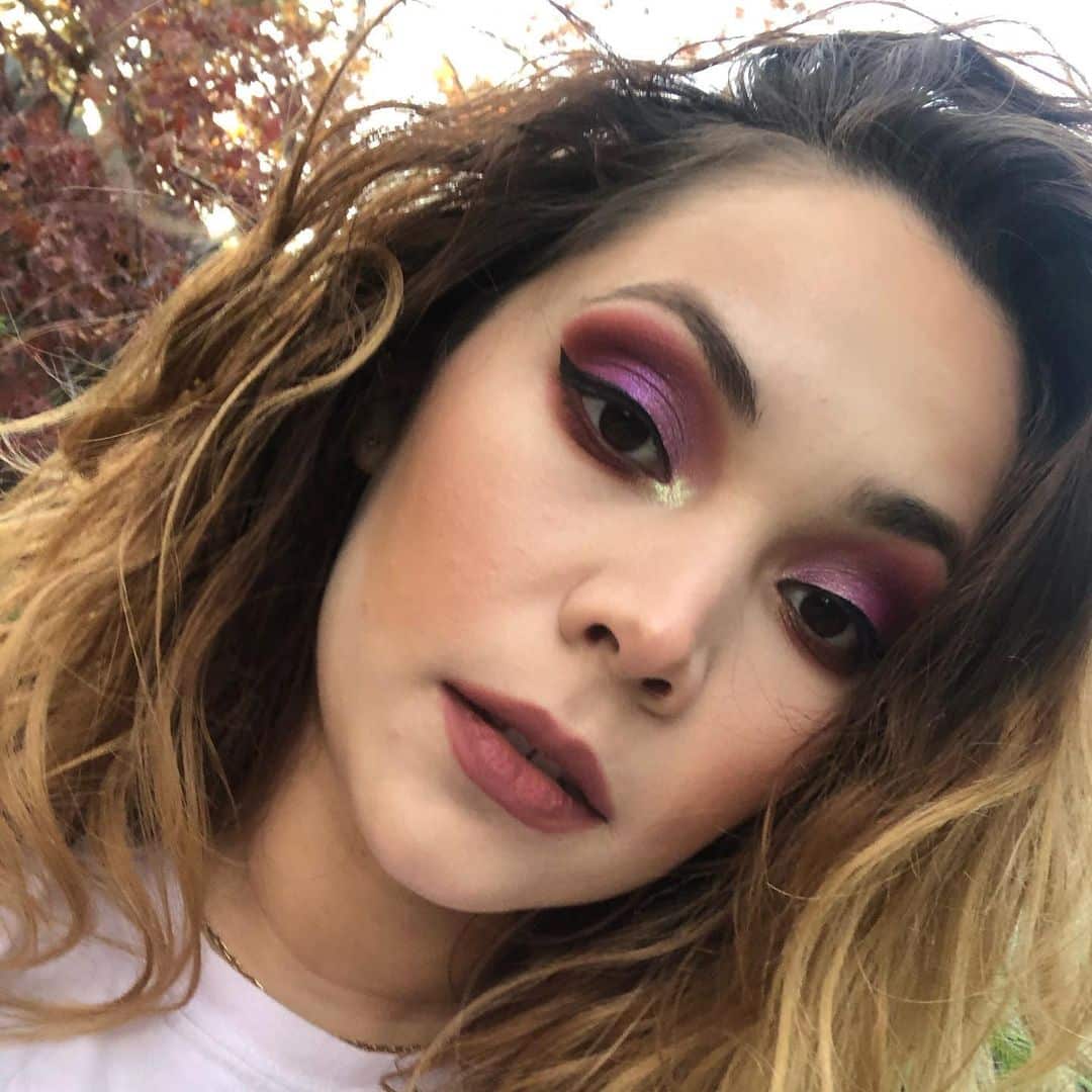 Berry Beauty Thanksgiving Makeup Look