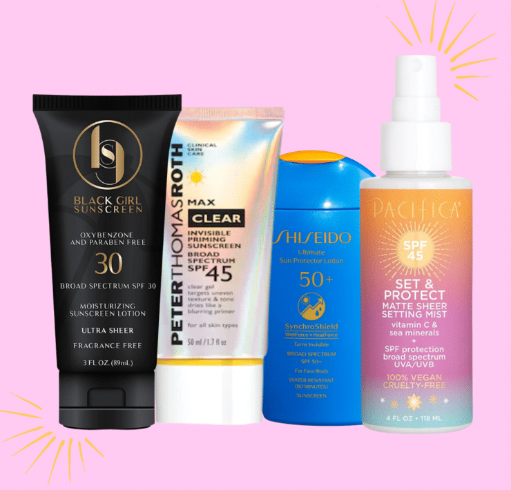 The Best "No White Cast" Sunscreens for: Brown Skin, Dark Skin Tones, and People of Color