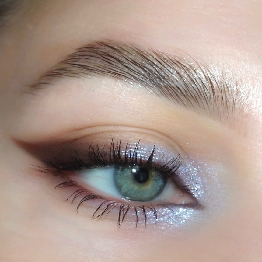 Intergalactic Wing Fall Eyeshadow Look