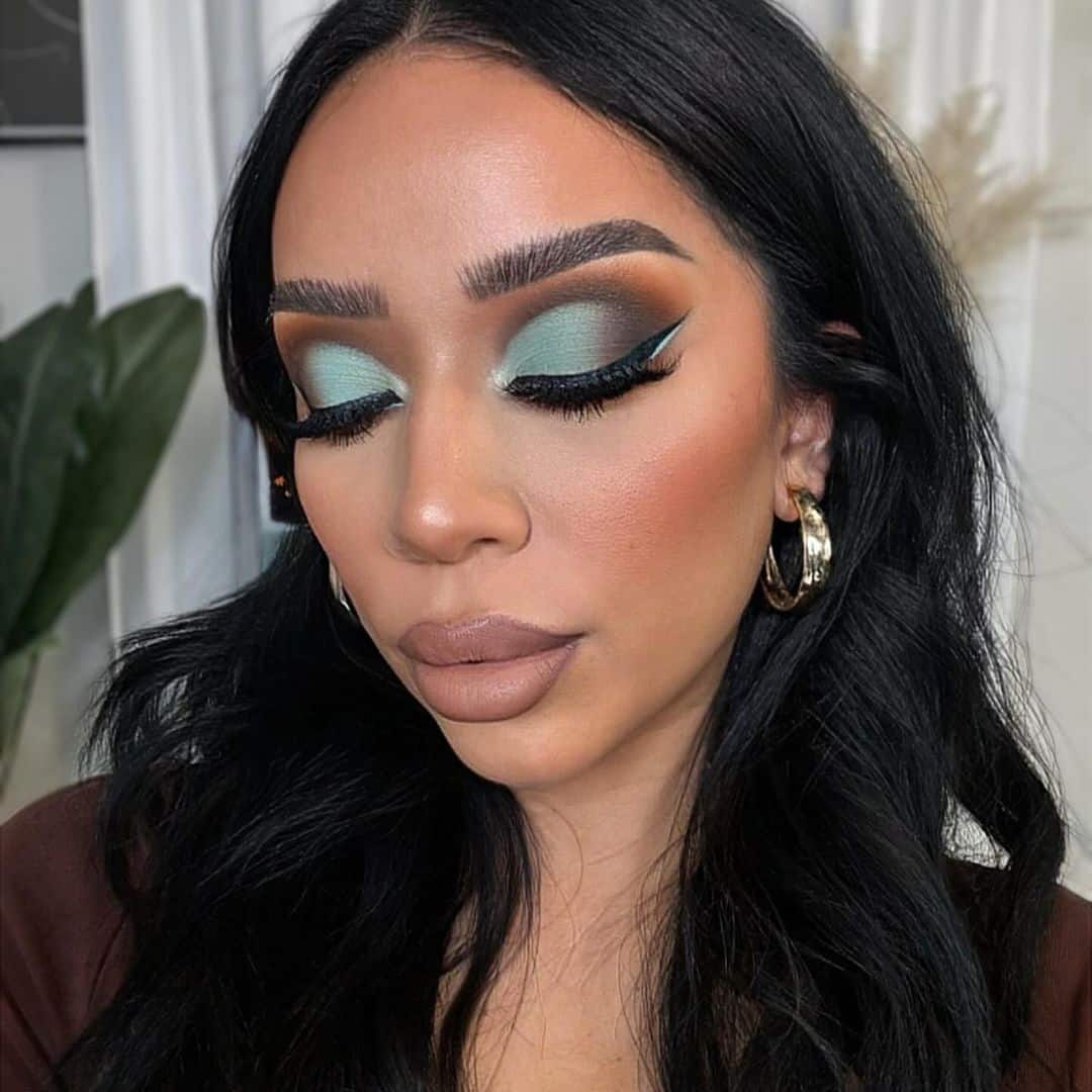 Fall is Mint for me Eye Look