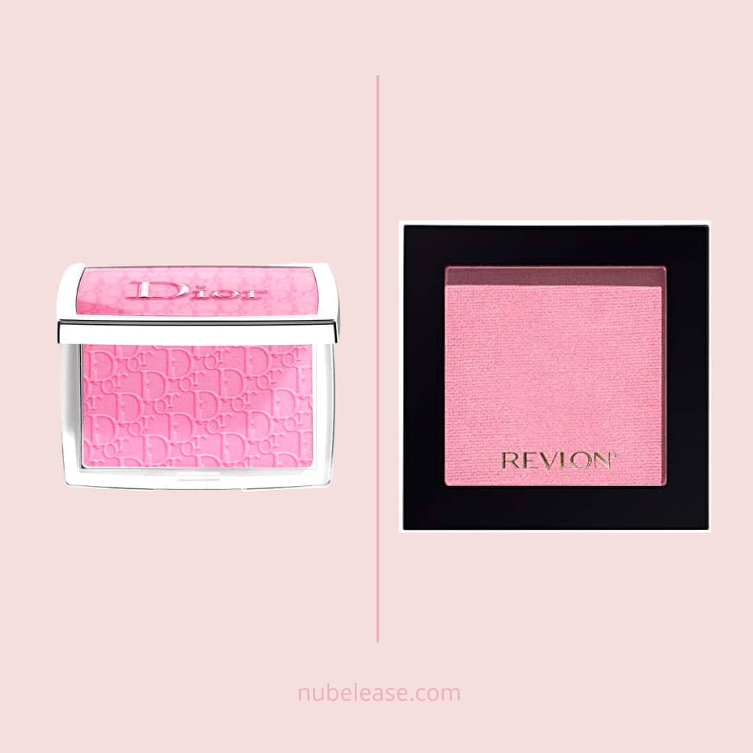 Revlon Wild About Violet Blush is a dupe for the Dior Backstage Rosy Glow Blush in Pink