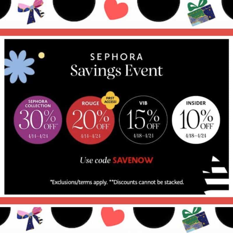 Sephora Spring Sale 2023 Spring Savings Event Dates +