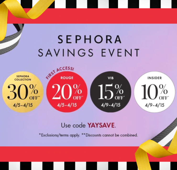 Sephora Spring Savings Event 2024 Details