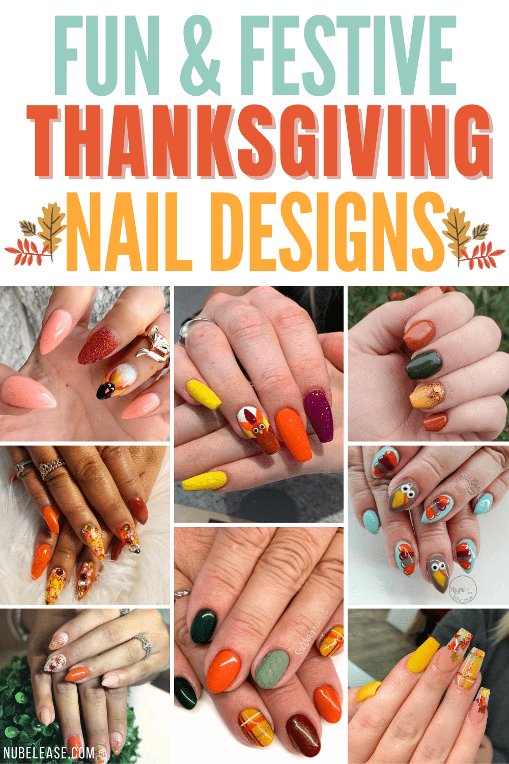 Fun and Festive Thanksgiving Nail Designs