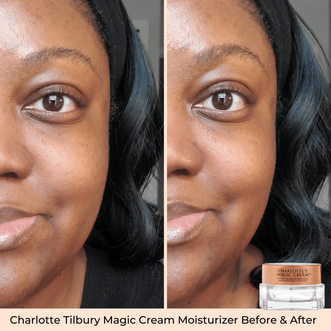 Charlotte Tilbury Magic Cream Moisturizer Before and After Review 2024