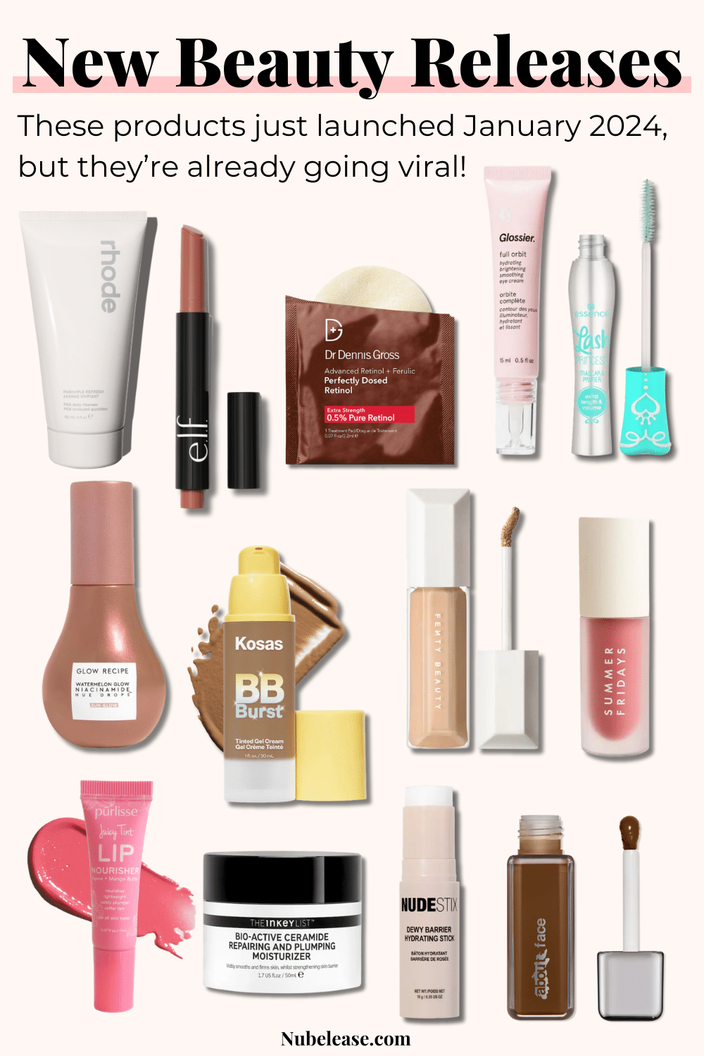 New Beauty Product Releases - January 2024