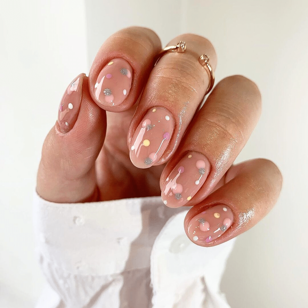 Modern moments spring nail idea