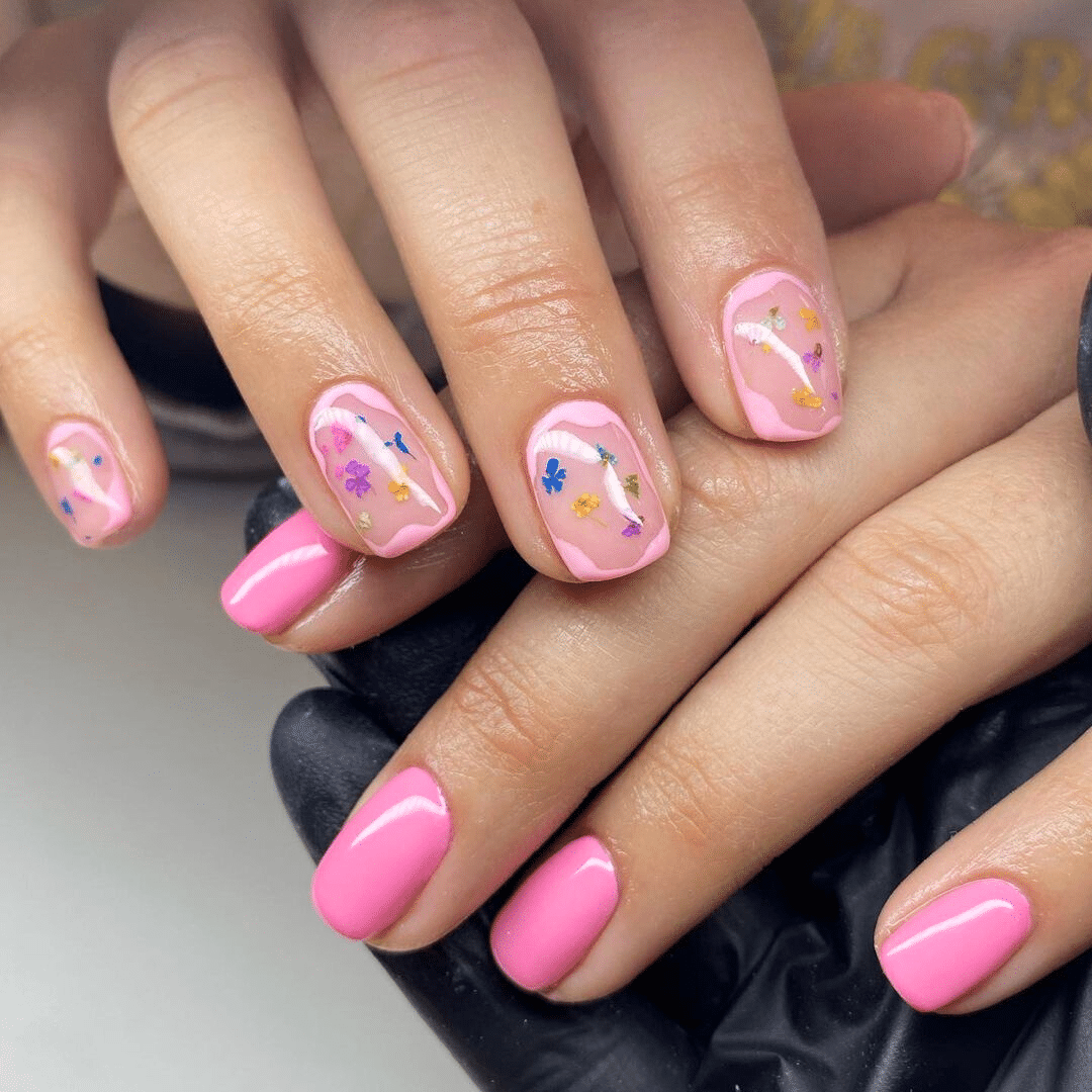 Everything Spring Nail Idea