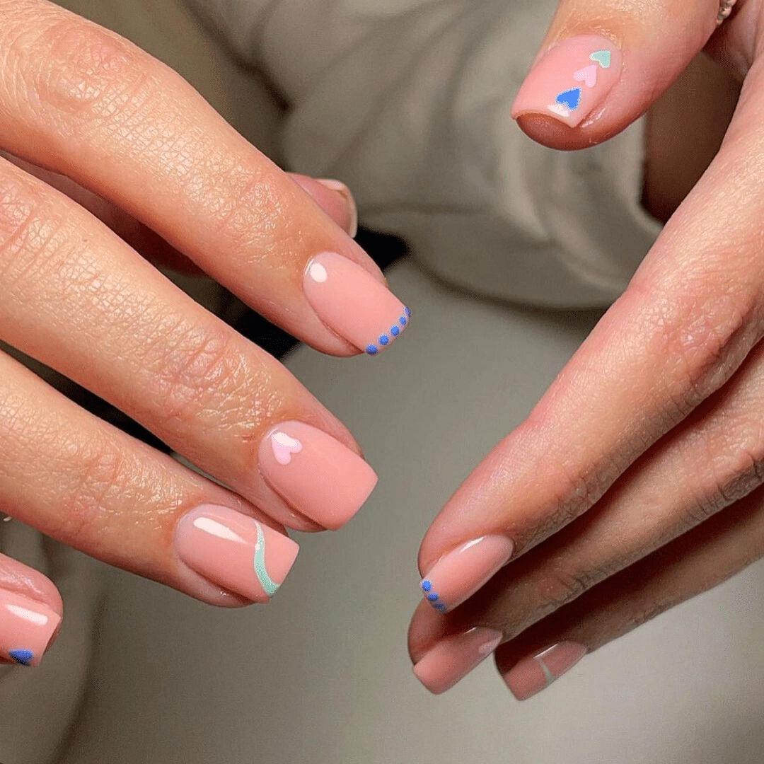 Something simple for Spring nail idea