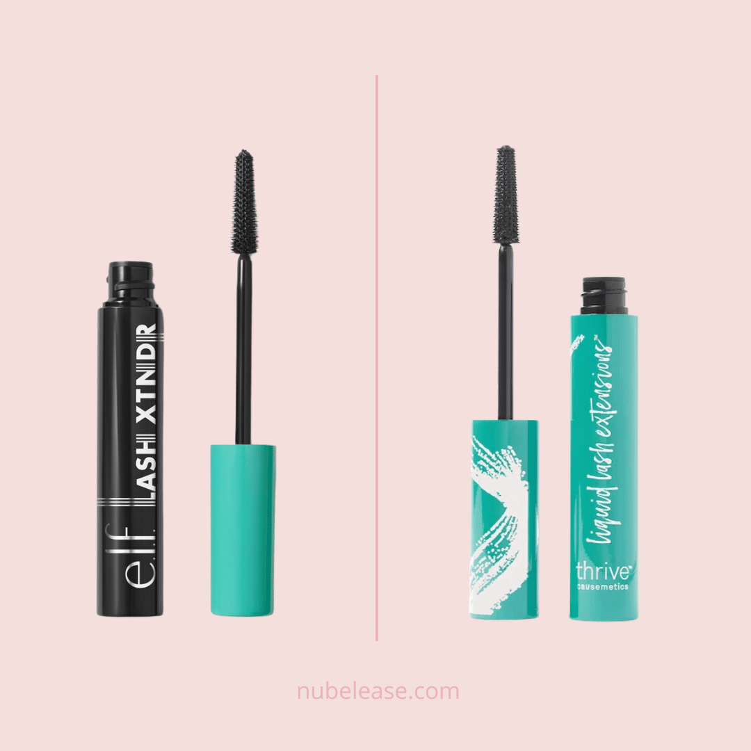 ELF Lash XTNDR Tubing Mascara is a dupe for the Thrive Causemetics Liquid Lash Extensions Mascara