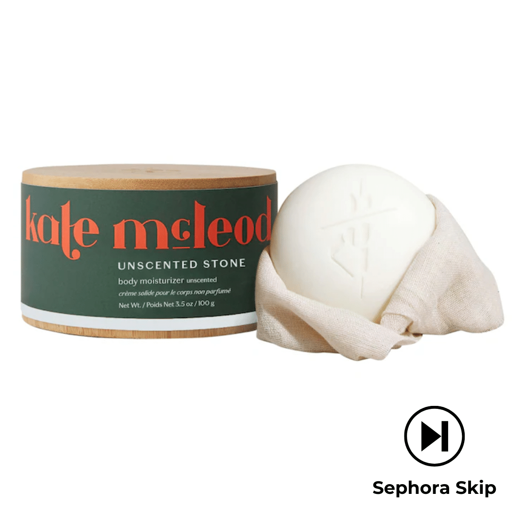 Kate McLeod - Unscented Stone Solid Body Moisturizer - Sephora Skip