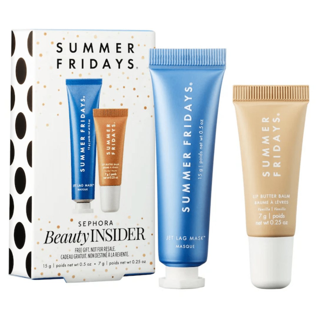 Sephora Birthday Gift 2024 - Summer Fridays On The Go Hydration Set