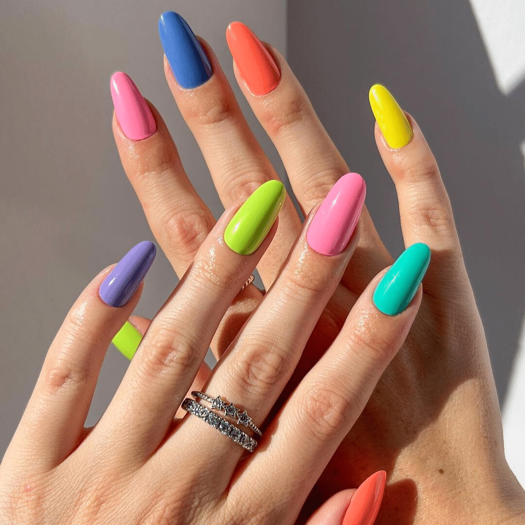 Shine Bright Like Summer Nail Look