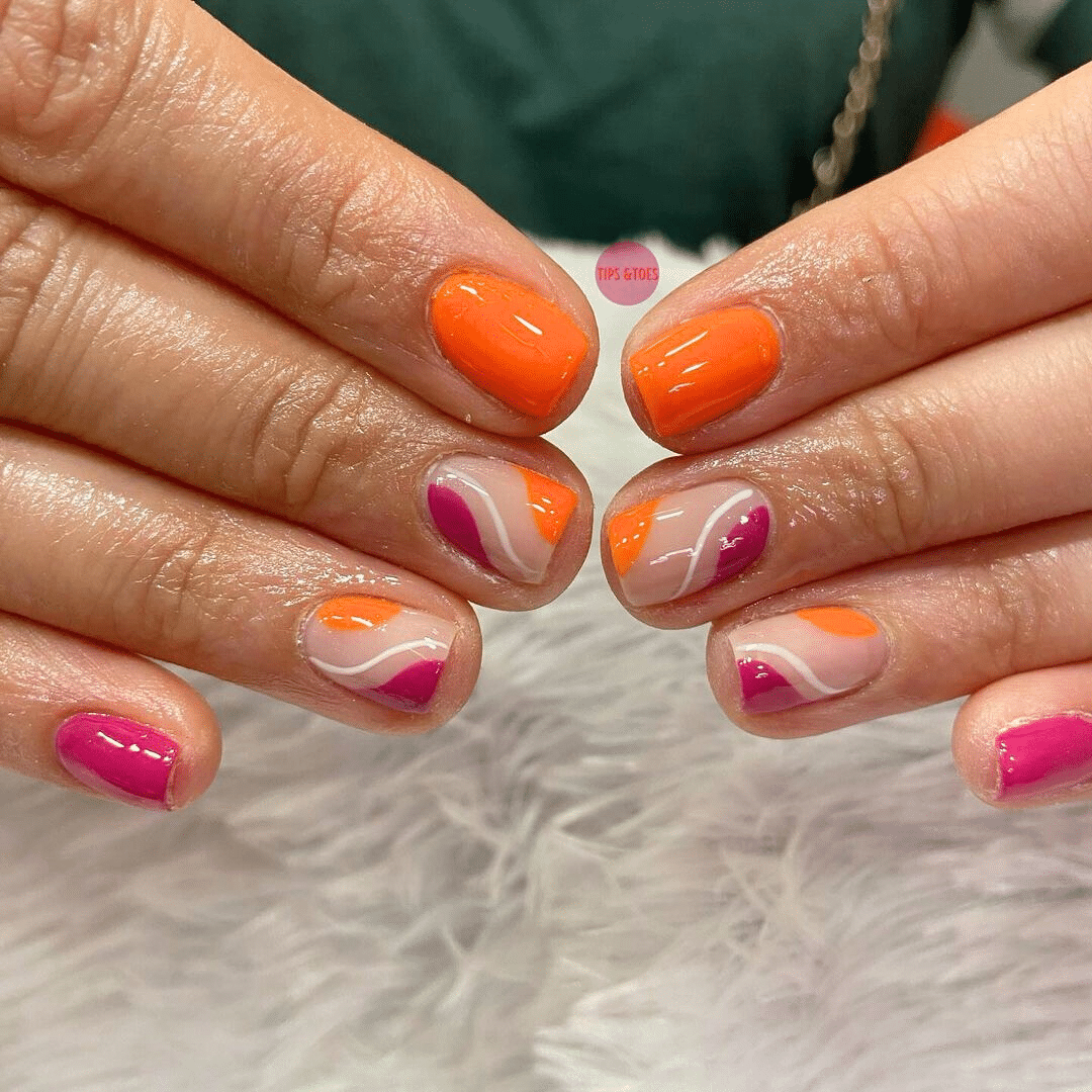 Summer Grooves Simple Summer Nail Look