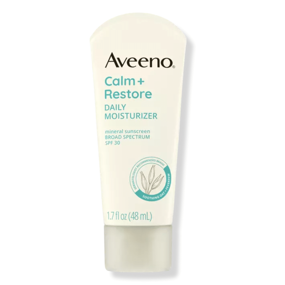 Aveeno Calm and Restore SPF Moisturizer - Best SPF Moisturizers for People of Color