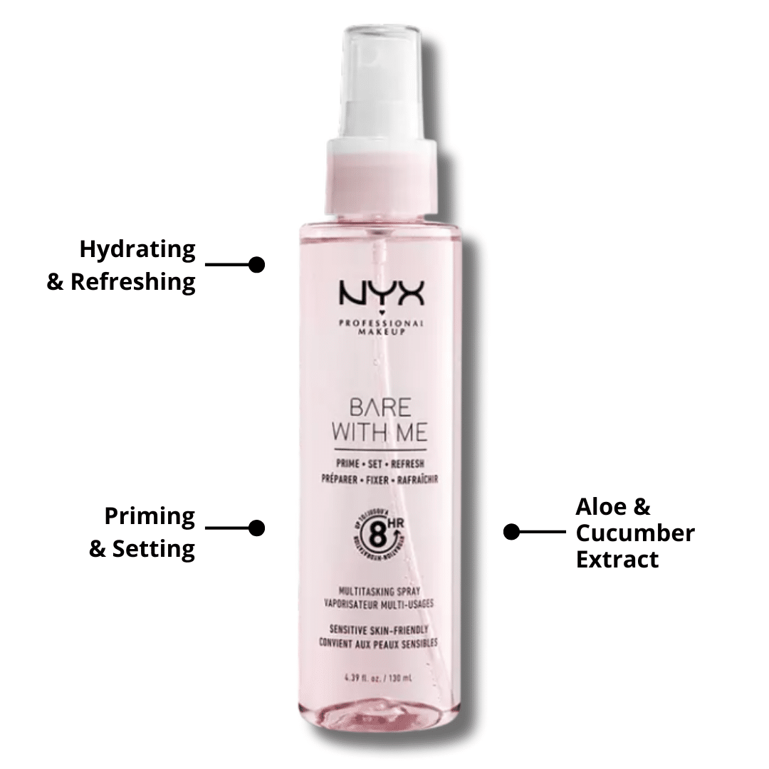 NYX Bare Me With Me Aloe Spray Primer - Best Makeup Primer