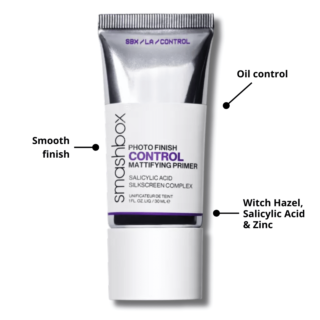 Smashbox Photo Finish Control Mattifying Primer - Best Makeup Primer