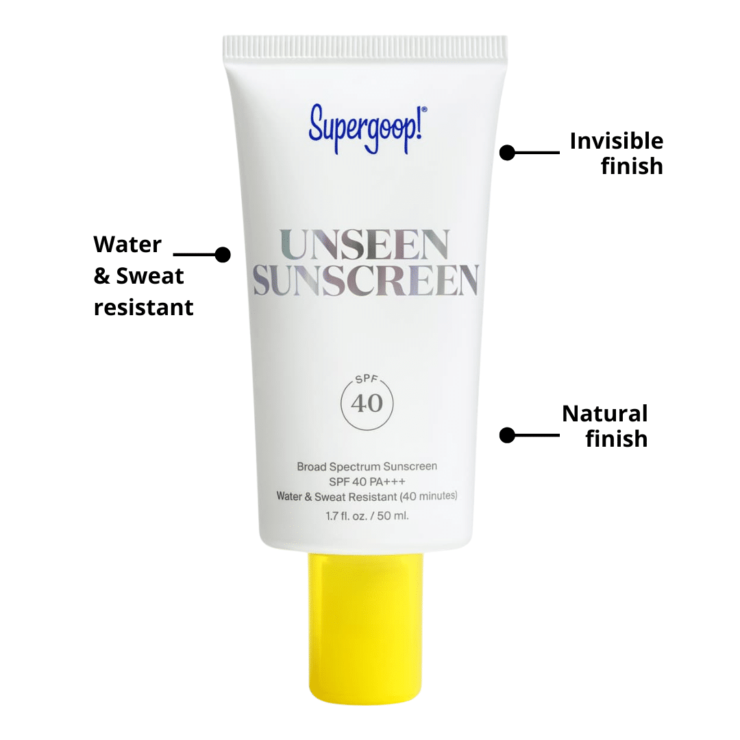 Supergoop Unseen Sunscreen - Best Makeup Primer