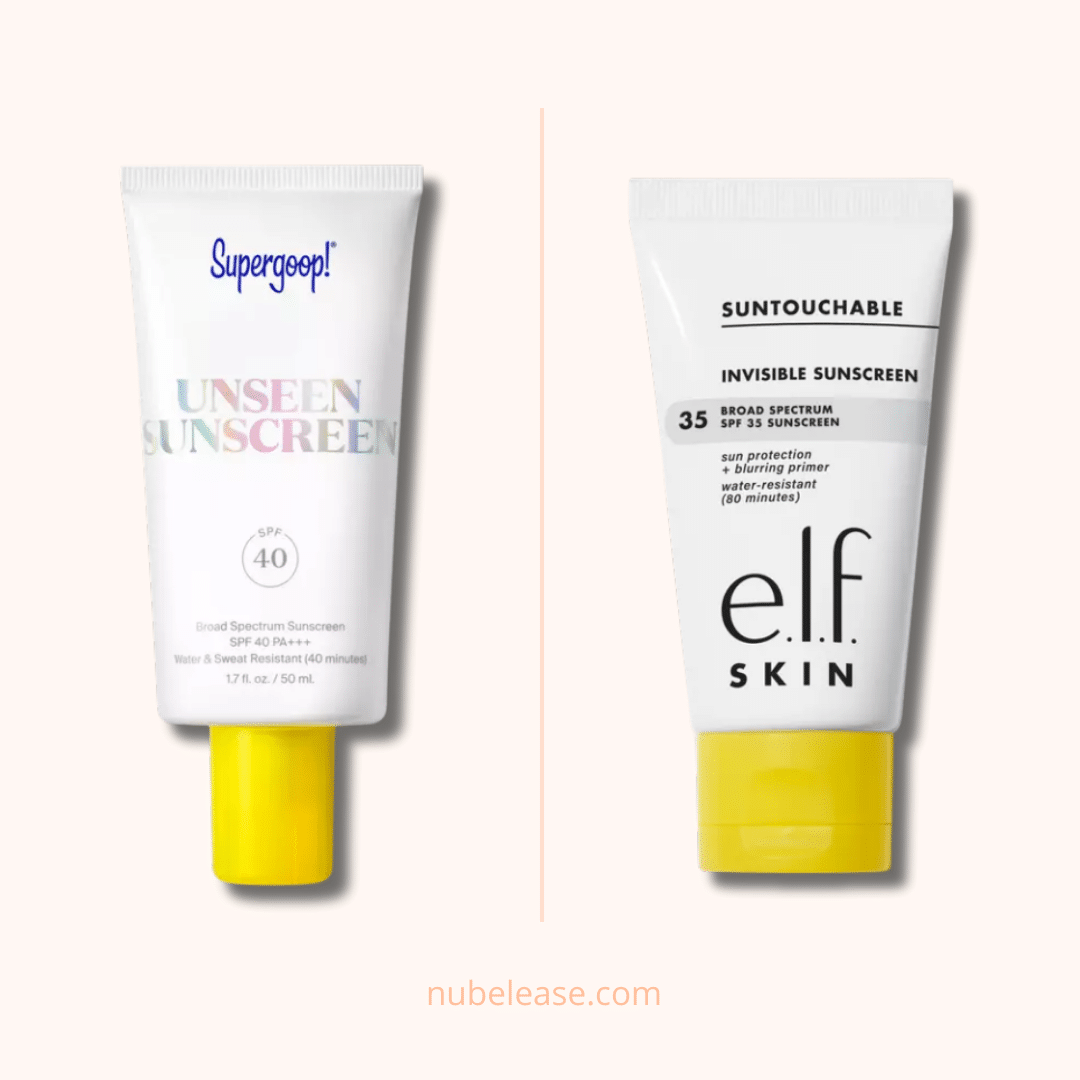 Supergoop Unseen Sunscreen Dupe