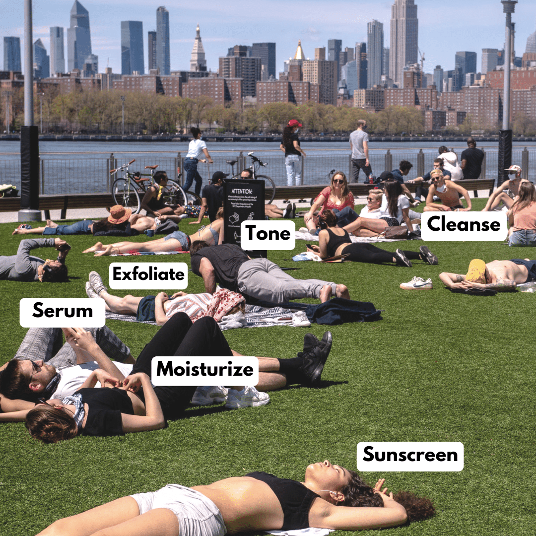 Skincare Summer in NYC Meme