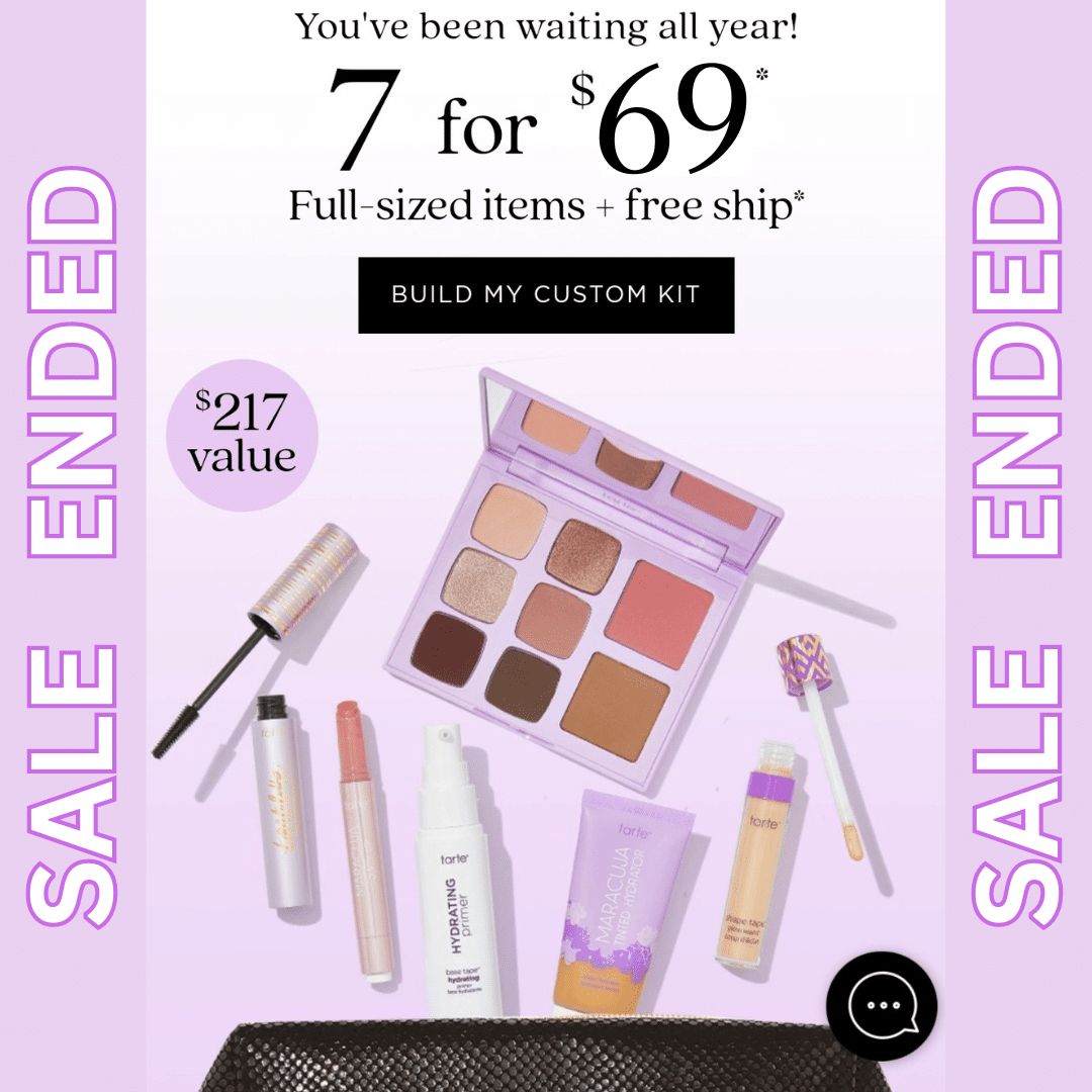 Tarte Custom Beauty Kit Sale May 2024