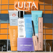 2025 Ulta Beauty Birthday Gifts from Live Tinted, Lancome, Peter Thomas Roth, Kopari, COSRX, First Aid Beauty and Maelys.