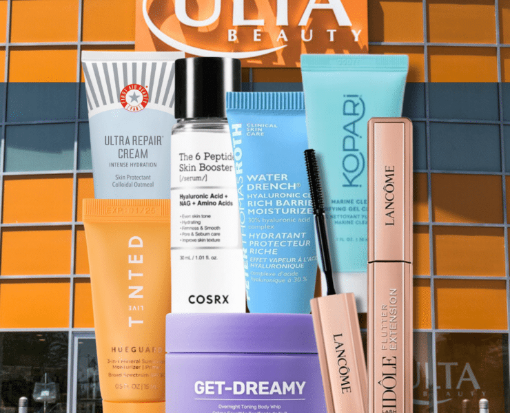 2025 Ulta Beauty Birthday Gifts from Live Tinted, Lancome, Peter Thomas Roth, Kopari, COSRX, First Aid Beauty and Maelys.