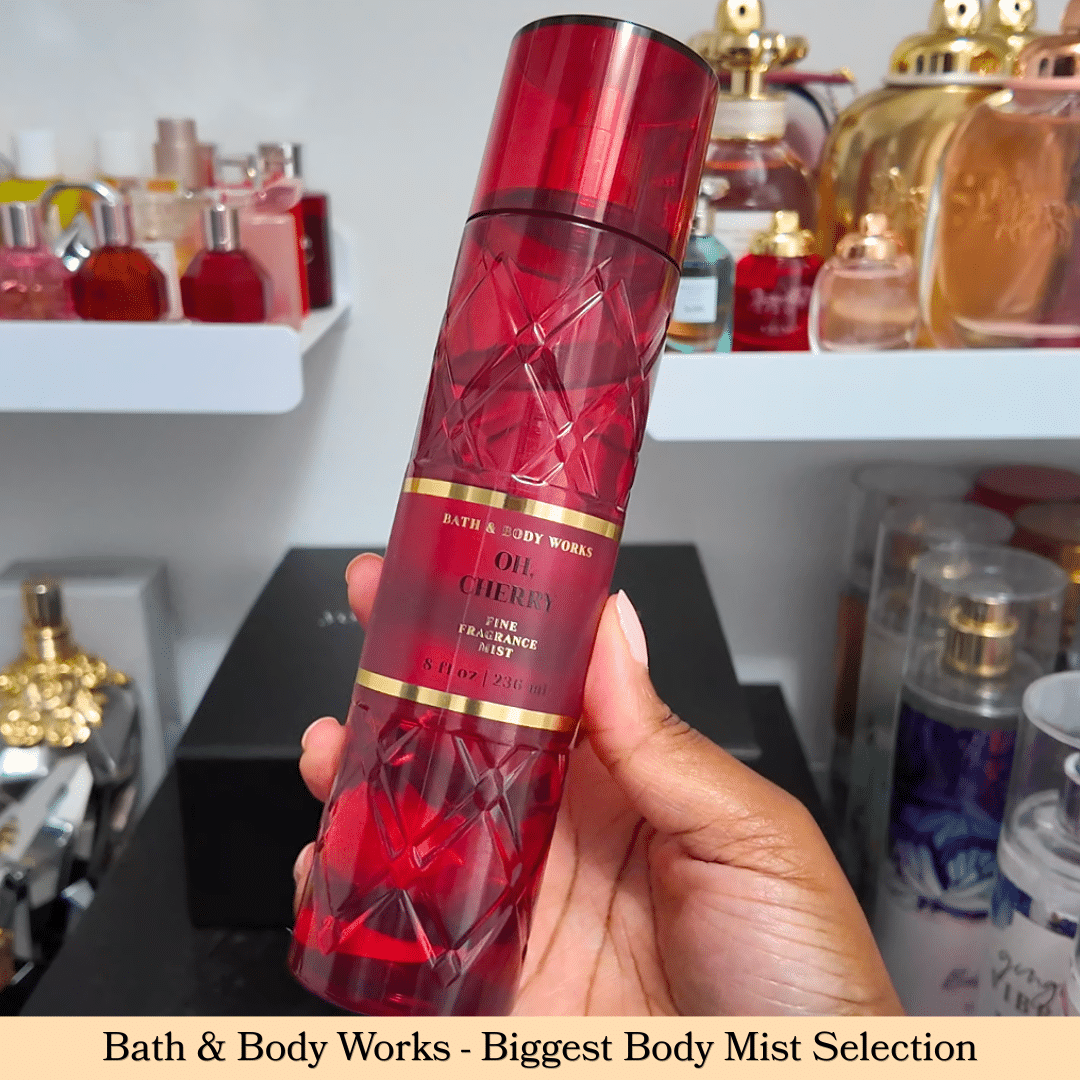 Bath & Body Works - Best Affordable Body Mist Selection