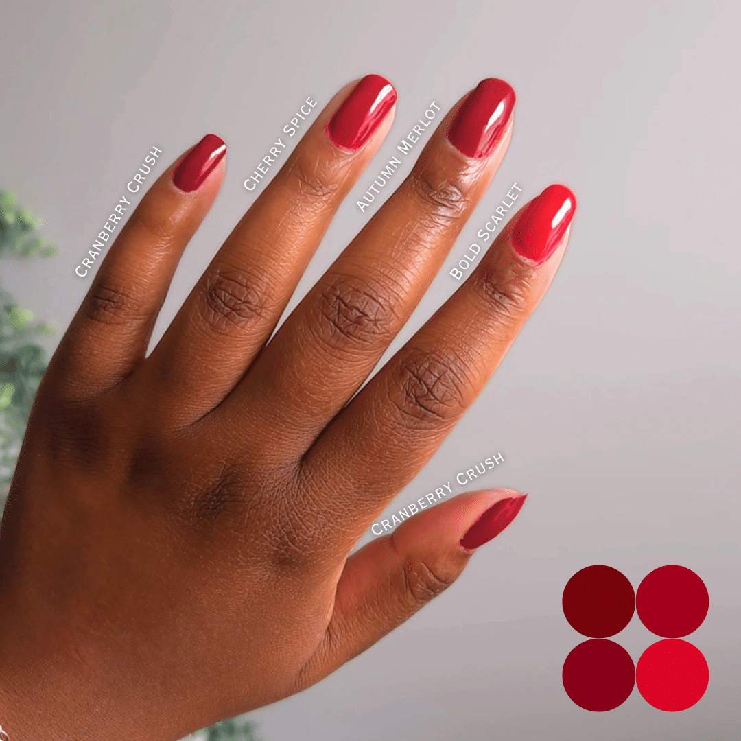 Fall Nail Colors For Dark Skin - Not Just Your Classic Red Nails