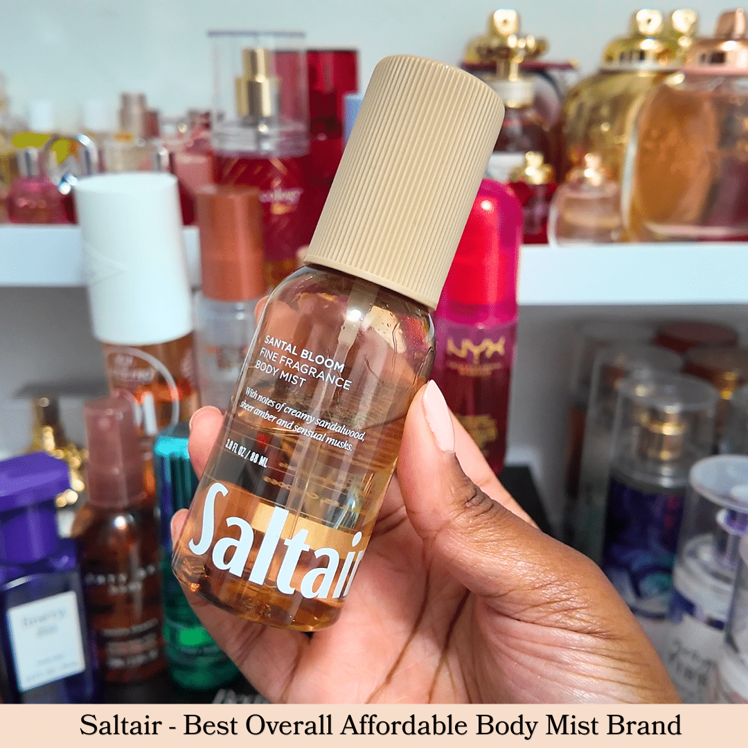 Saltair - Best Overall Affordable Body Mist Brand