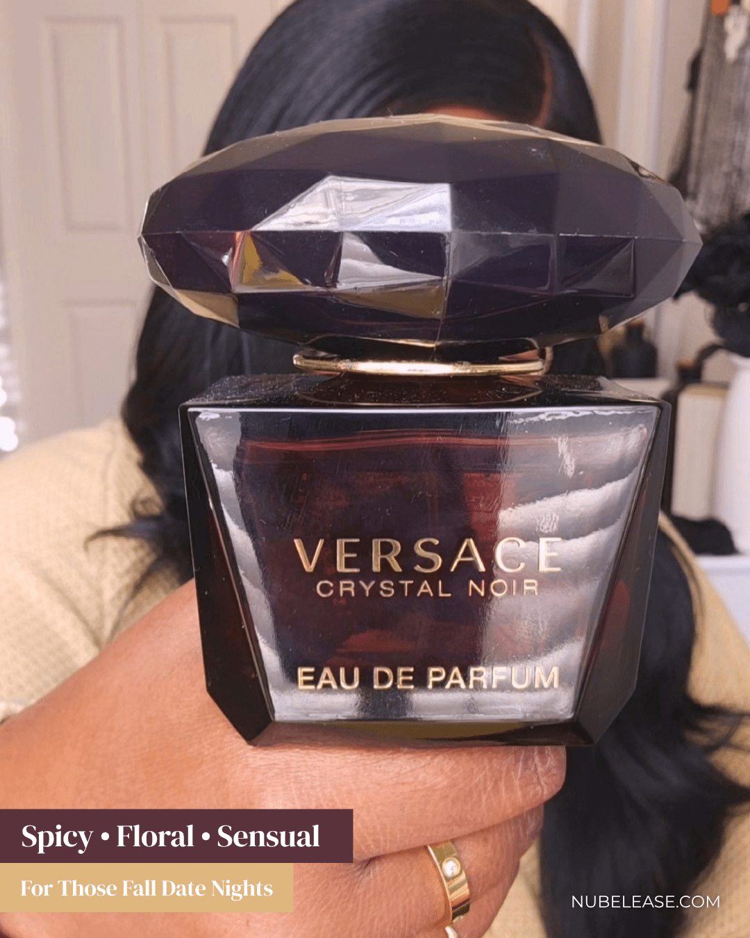 Versace Crystal Noir EDP – Spicy Floral Non-Gourmand Fall Date Night Perfume